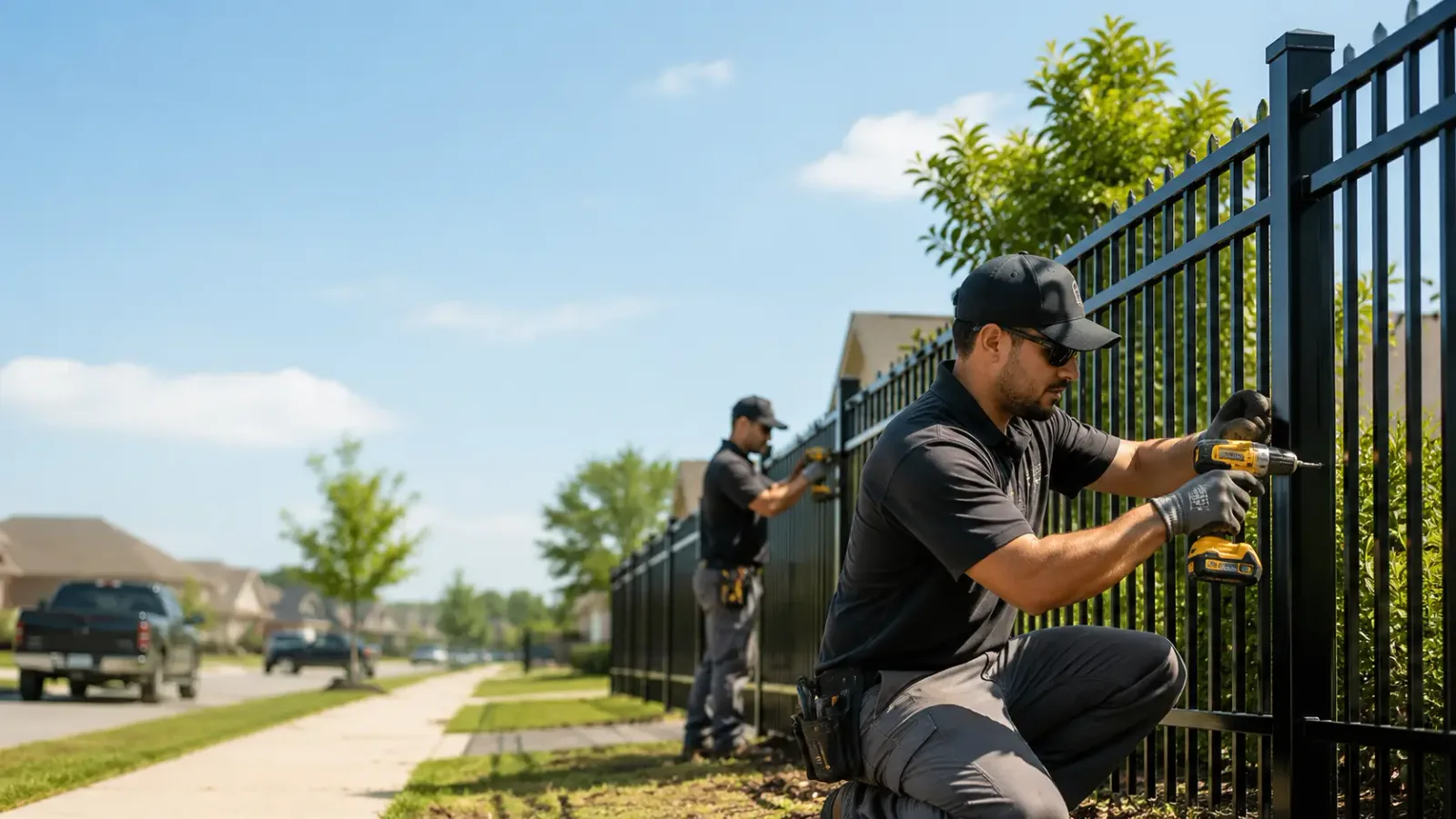 Metal Fence Installation in Nicholasville, KY